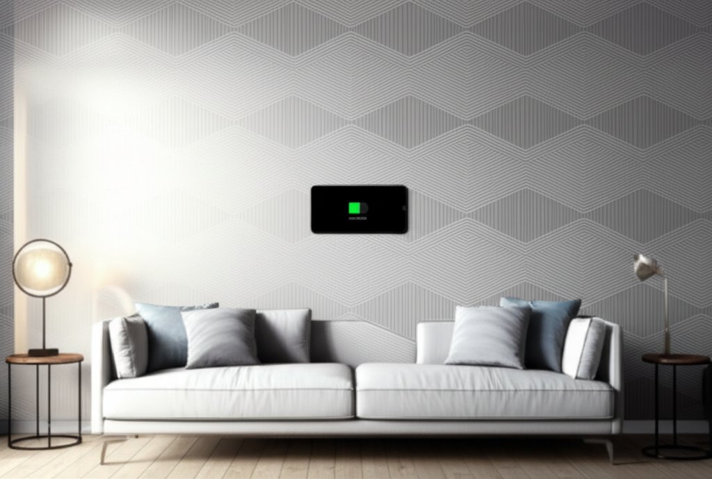 Smart Wallpaper Transforms Walls Into Wireless Power Sources