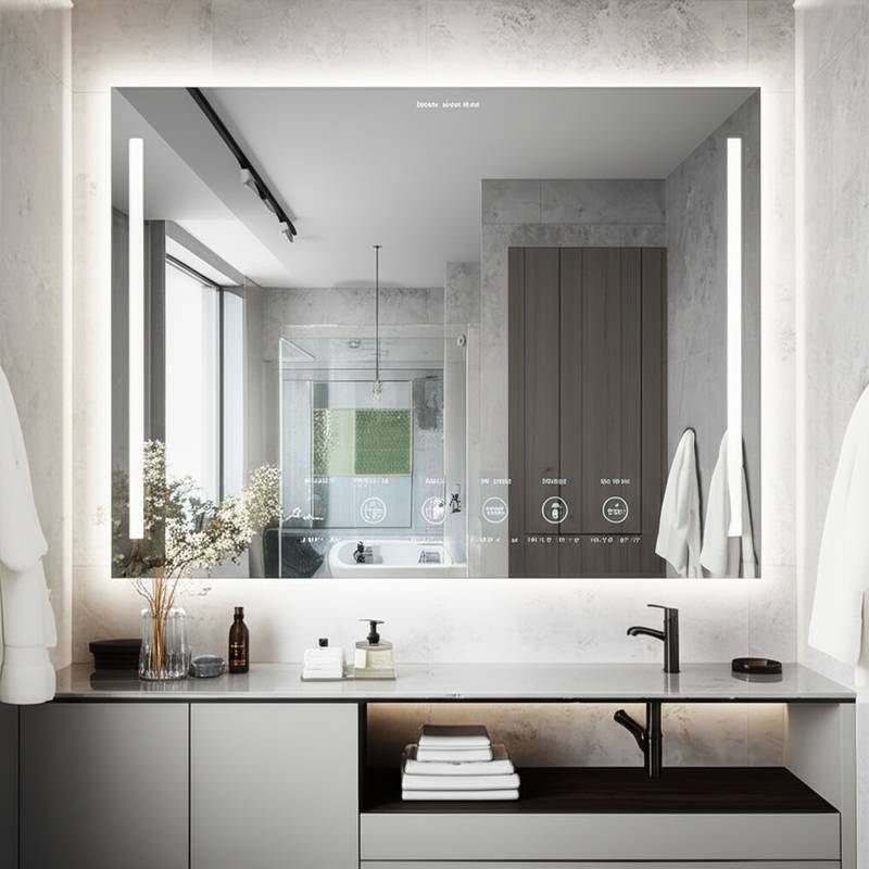 Featured image for Smart Mirrors Turn Your Bathroom Into a Health Hub