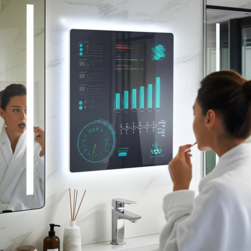 Featured image for Smart Mirrors Scan Your Health While You Brush Your Teeth