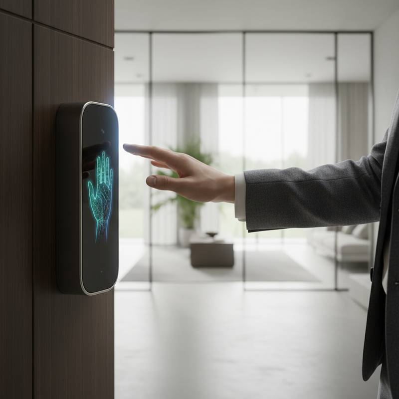 Featured image for Palm Recognition Makes Keyless Entry Truly Hands-Free