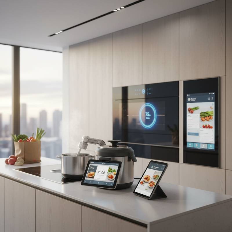 Featured image for Smart Kitchens Cook Dinner During Your Commute