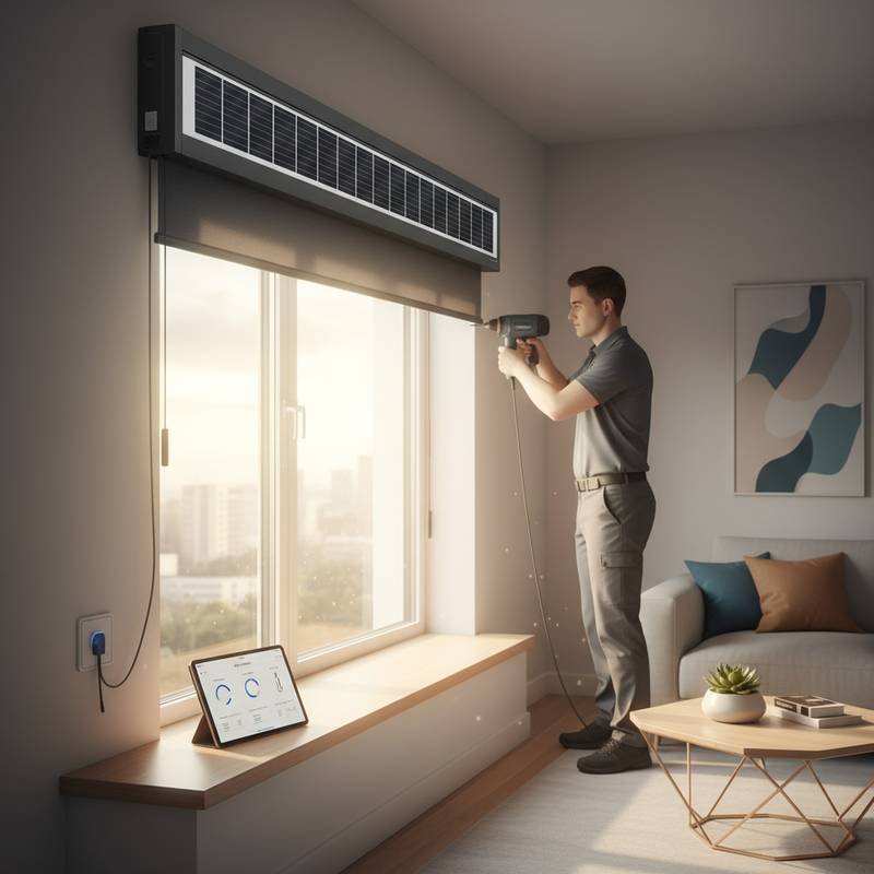 Featured image for Solar-Powered Smart Blinds Cut Energy Bills Automatically