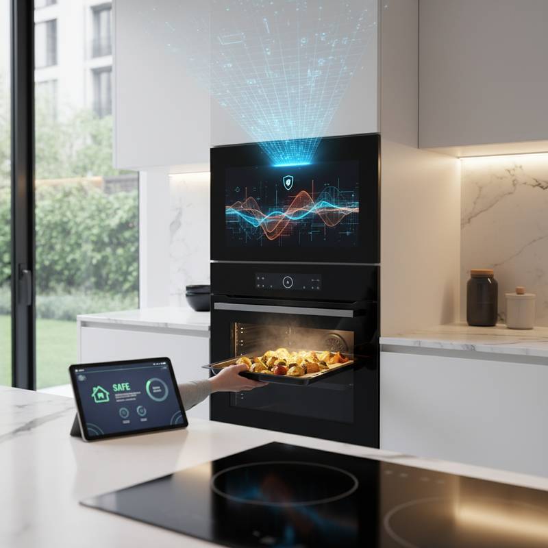 Featured image for Smart Ovens Use AI to Prevent Kitchen Fires