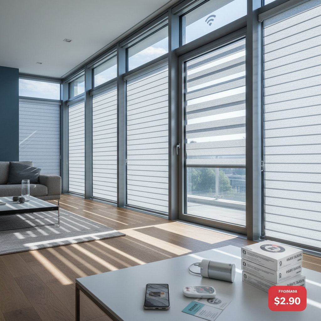 Featured image for Smart Blinds Now Cost Less Than Manual Shades
