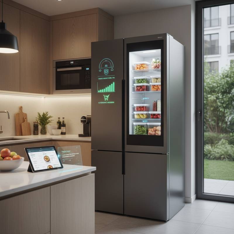 Featured image for Smart Fridges Track Food and Reorder Automatically