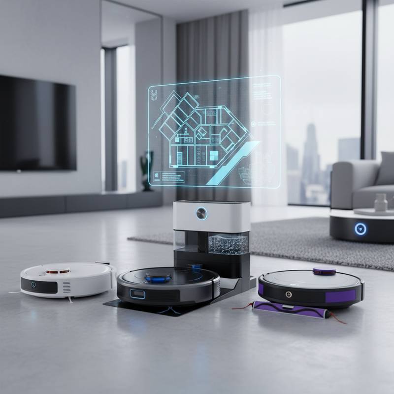 Featured image for Never Mop Again With These Smart Robot Vacuums