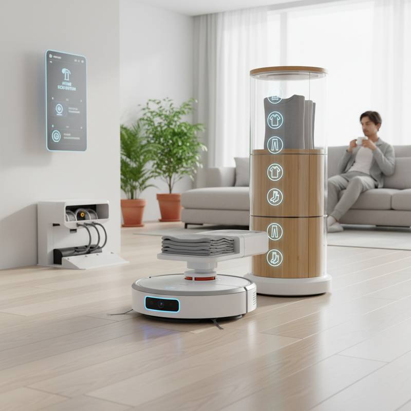 Featured image for Robot Vacuums Now Mop Floors and Sort Your Laundry