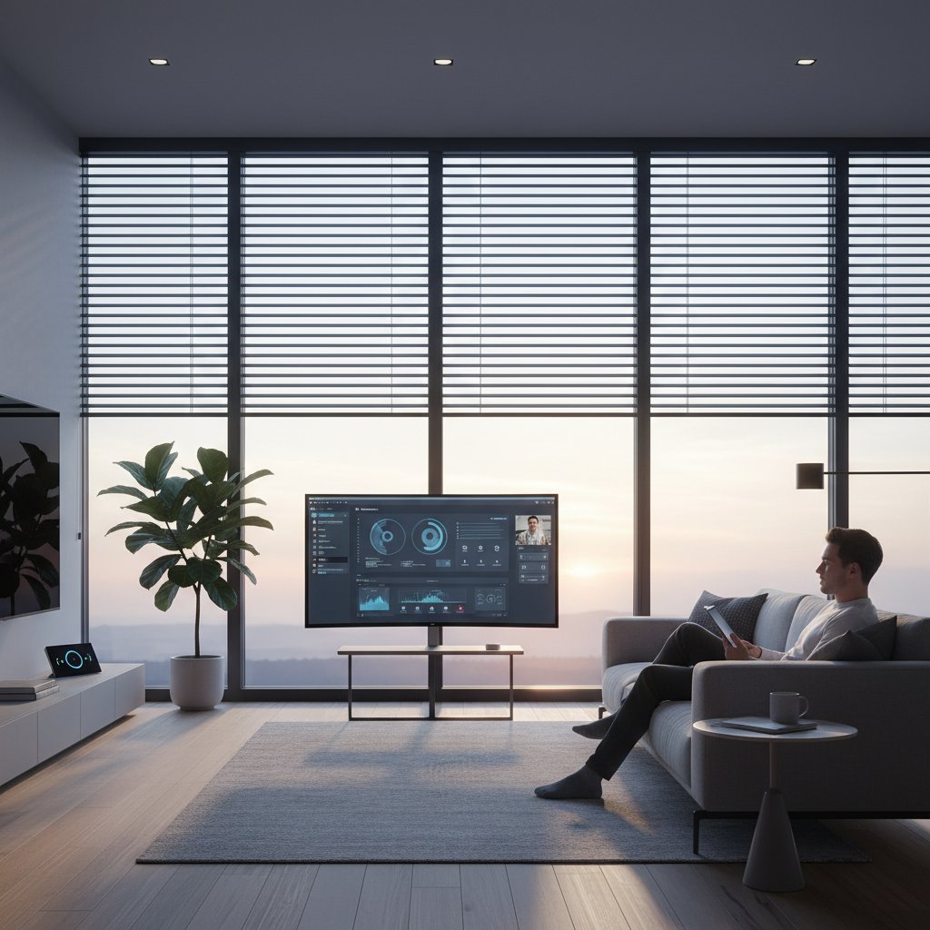 Featured image for Smart Blinds That Learn When Glare Hits Your Screen