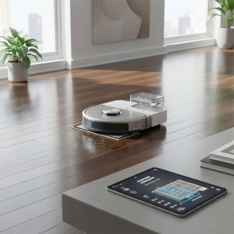 Featured image for Robot Vacuums That Mop Without Streaks or Puddles