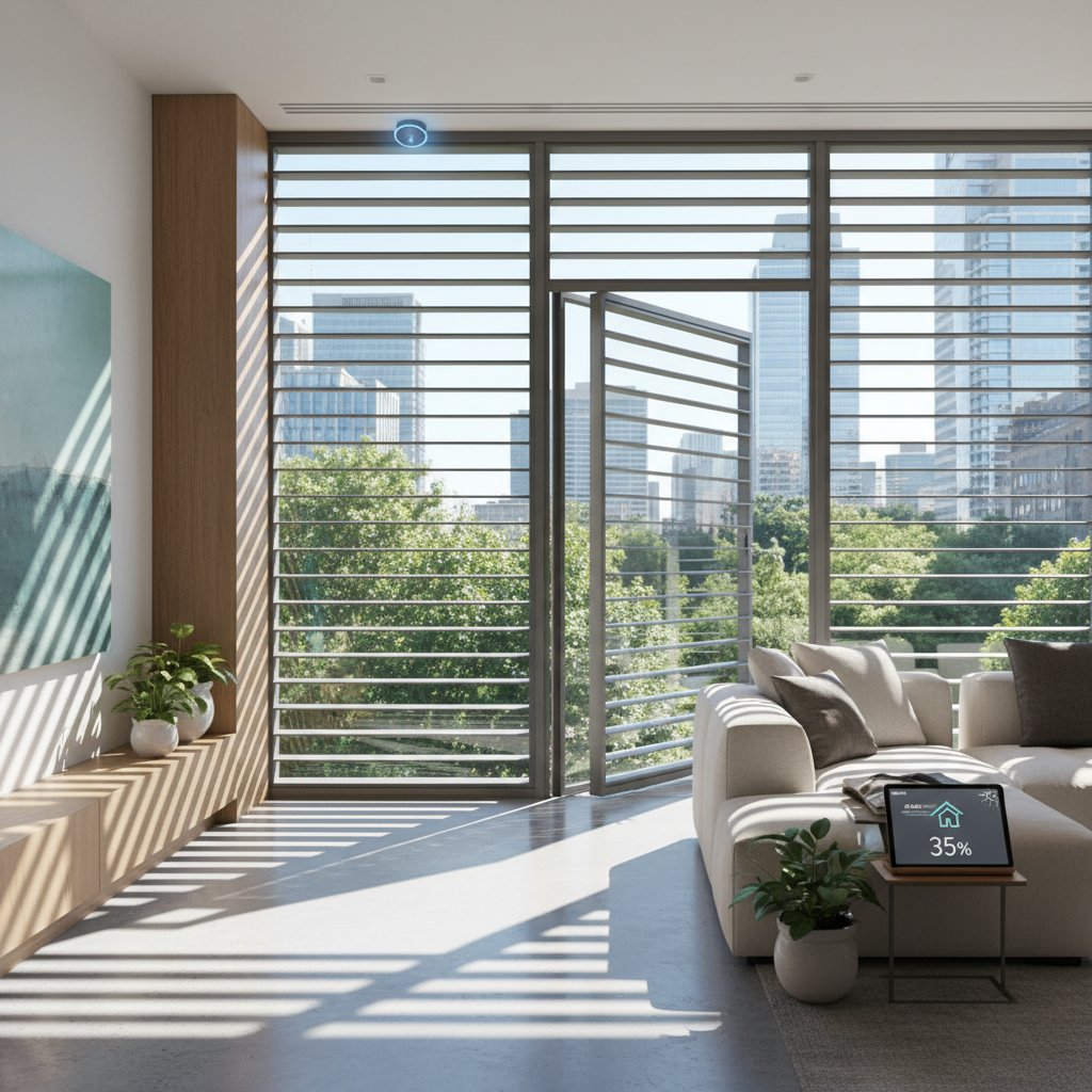 Featured image for Smart Blinds Cut AC Bills 35% with Solar Tracking