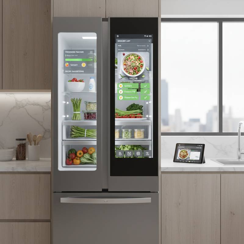 Featured image for AI Fridges Track Freshness to Stop Food Waste