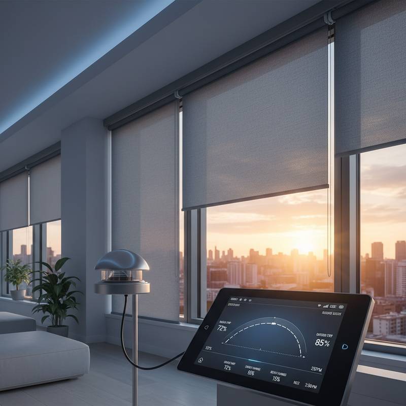 Featured image for Smart Blinds Cut Energy Costs by Tracking the Sun