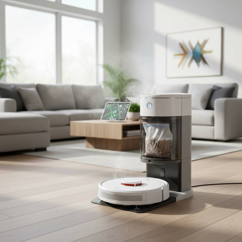 Featured image for Robot Vacuums That Empty Themselves for Weeks