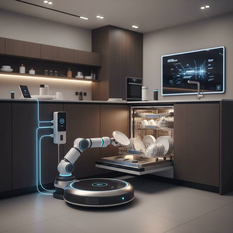 Featured image for Robot Vacuums Now Load Your Dishwasher in 2025