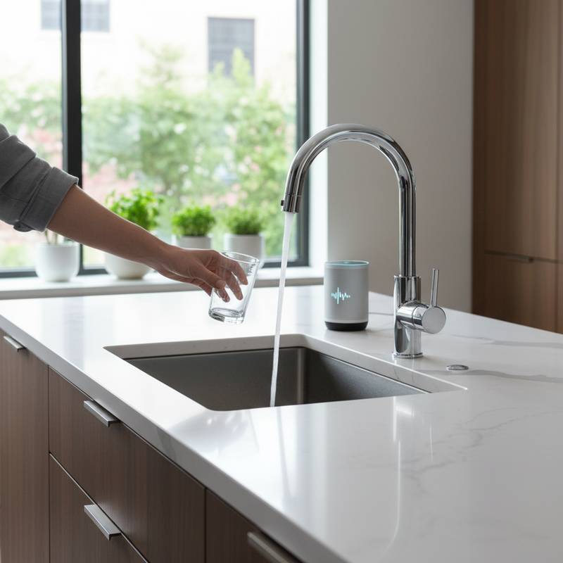 Featured image for Touchless Faucets Cut Kitchen Germ Spread in 2025