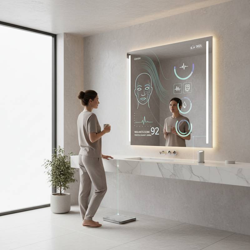 Featured image for Smart Mirrors Now Monitor Your Health Before Breakfast