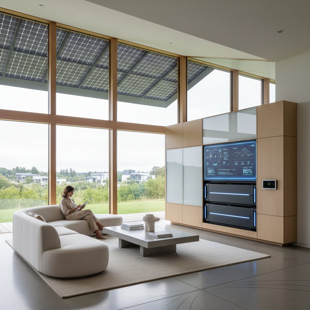 Featured image for Solar Smart Homes Cut Grid Dependence with Smart Storage