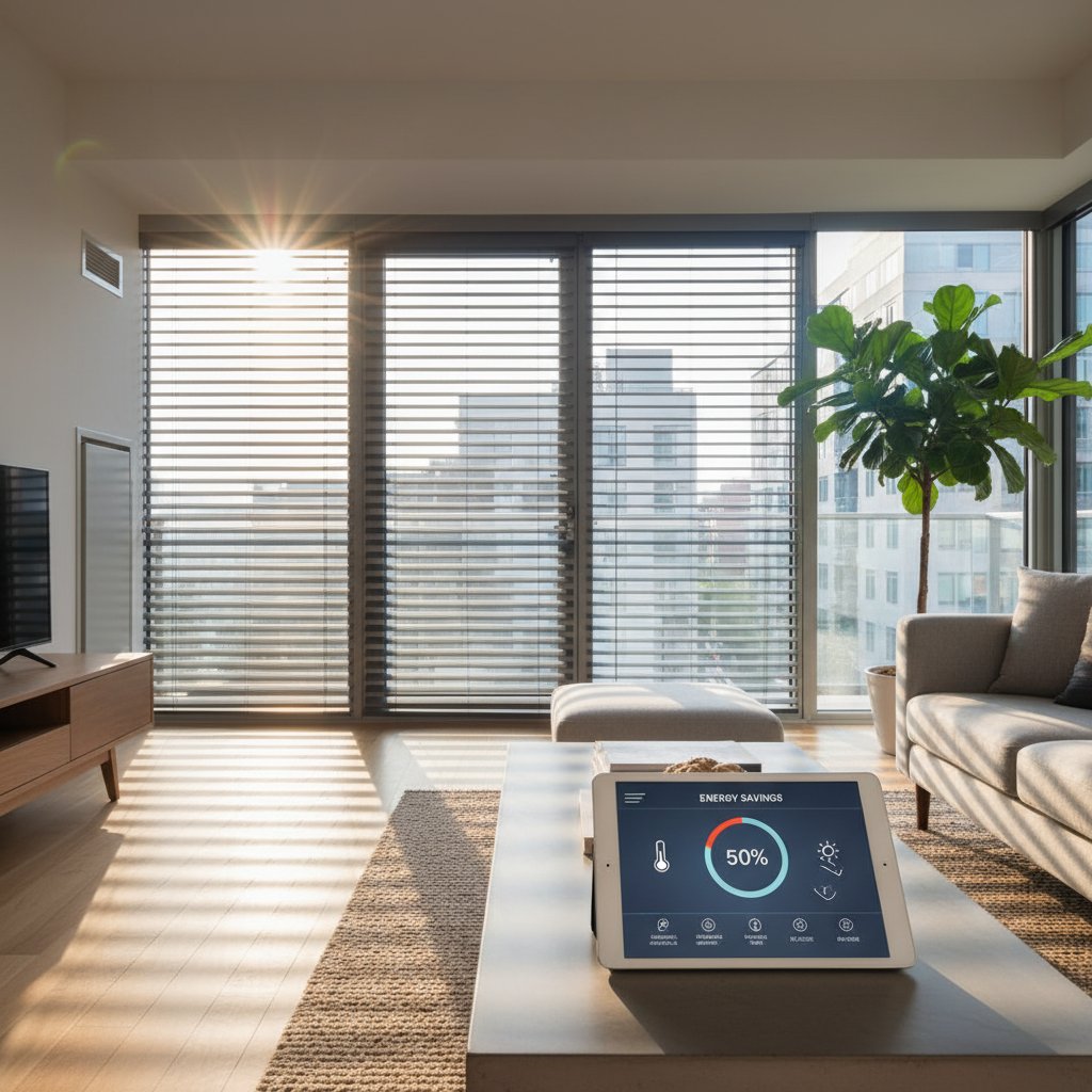 Featured image for Smart Blinds Cut Air Conditioning Costs by Half