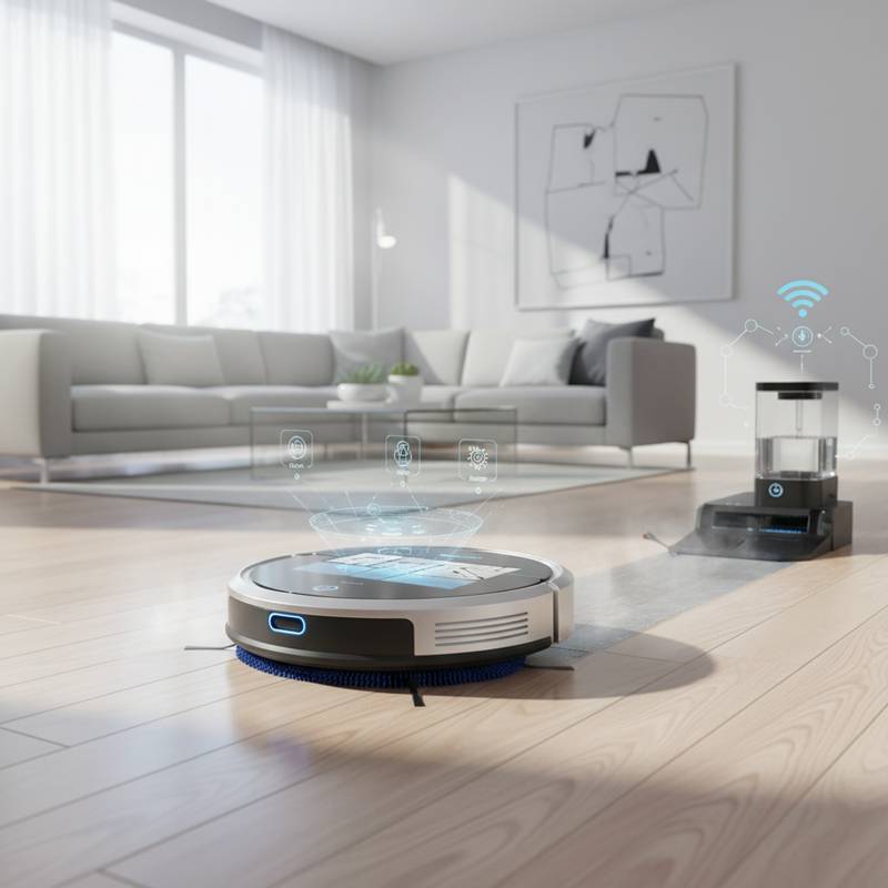 Featured image for Smart Robot Vacuums Now Clean, Mop, and Disinfect