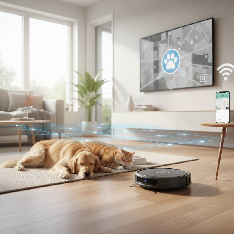 Featured image for Robot Vacuums That Learn Your Pet's Mess Patterns