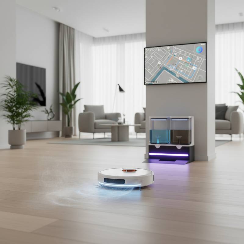 Featured image for Robot Vacuums That Clean and Sanitize in One Pass