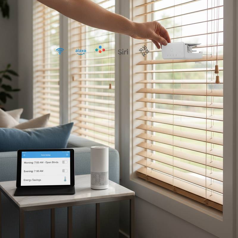 Featured image for Keep Your Blinds and Add Smart Control in 60 Seconds