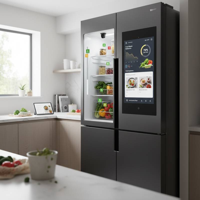 Featured image for AI Fridges Cut Food Waste by Tracking Freshness
