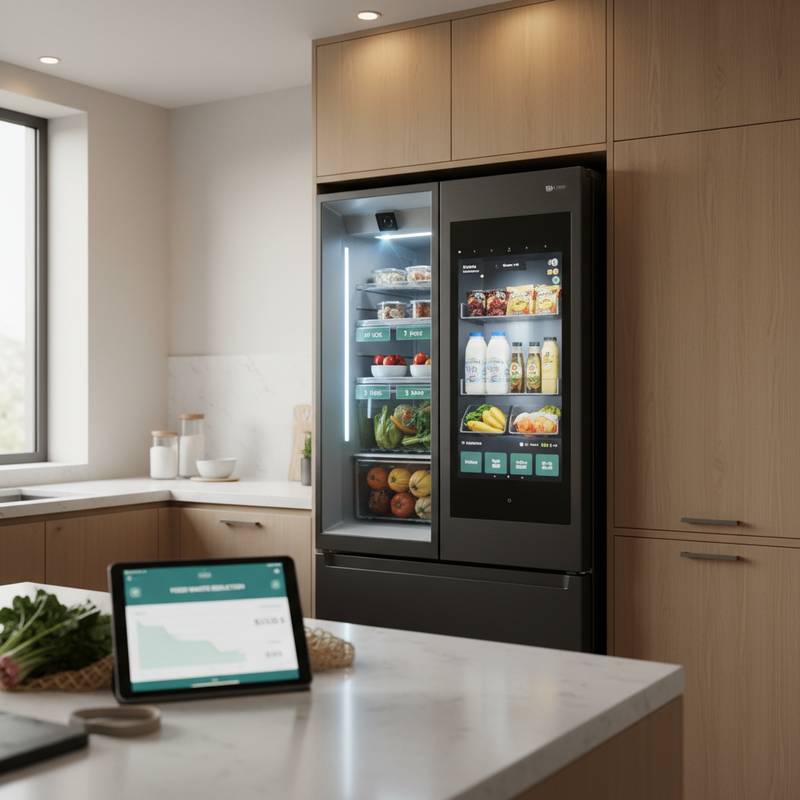 Featured image for Smart Fridges Use Cameras to Stop Food Expiration
