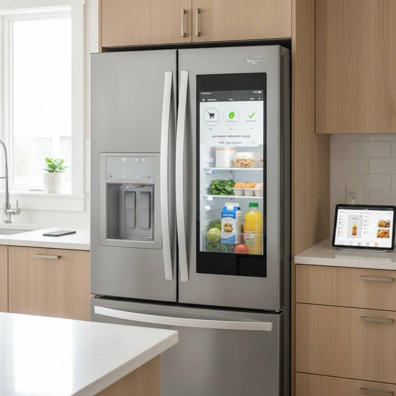 Featured image for Budget Smart Fridges Now Auto-Order Groceries at $500