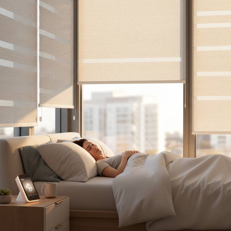 Featured image for Smart Blinds That Wake You With Natural Light