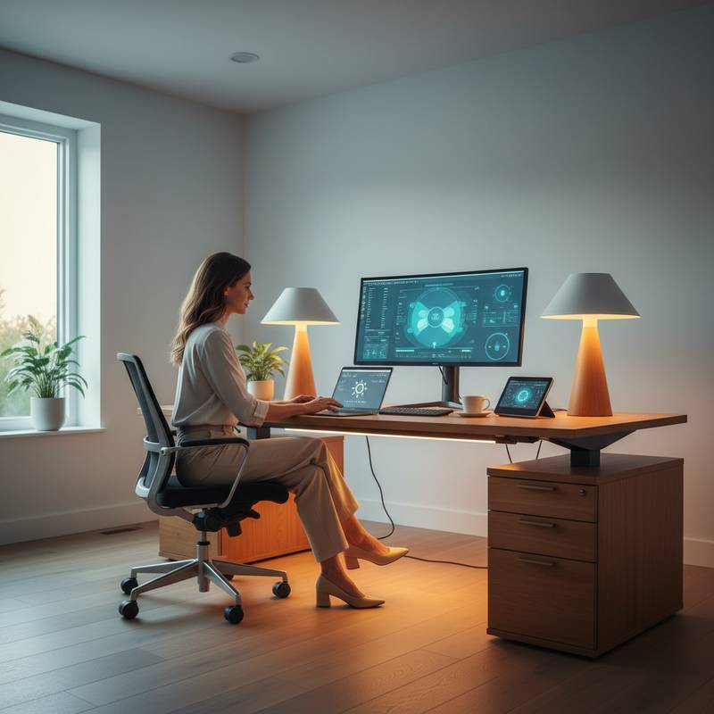 Featured image for Smart Lighting Boosts Work Focus by 35 Percent