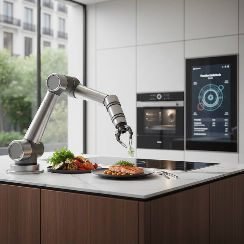 Featured image for Robot Chefs Master Precision Cooking at Home