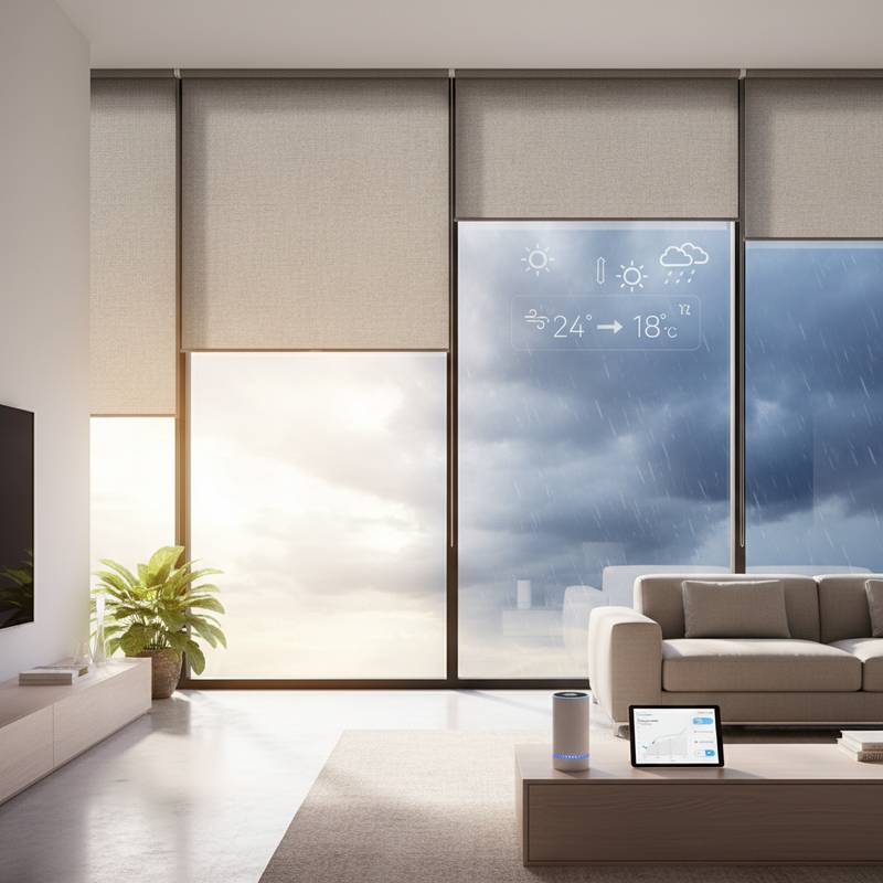 Featured image for Smart Blinds That Read Weather and Adjust Themselves
