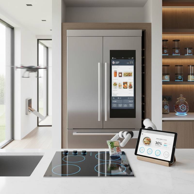 Featured image for Smart Kitchens Now Predict and Order Your Groceries