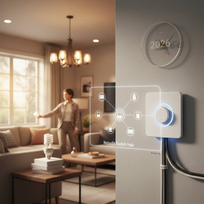 Featured image for Why Retrofit Switches Top New Bulbs in 2026