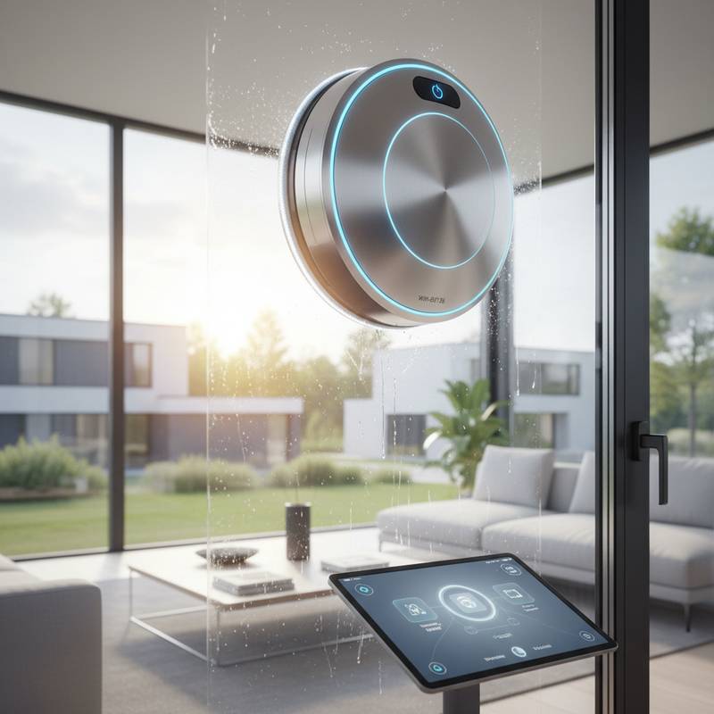 Featured image for Why Window Cleaning Robots Are Safer Than Ladders