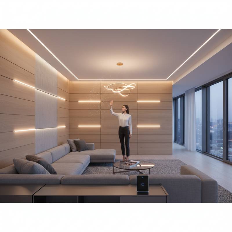 Featured image for Wave Your Hand: The New Way Homes Control Light