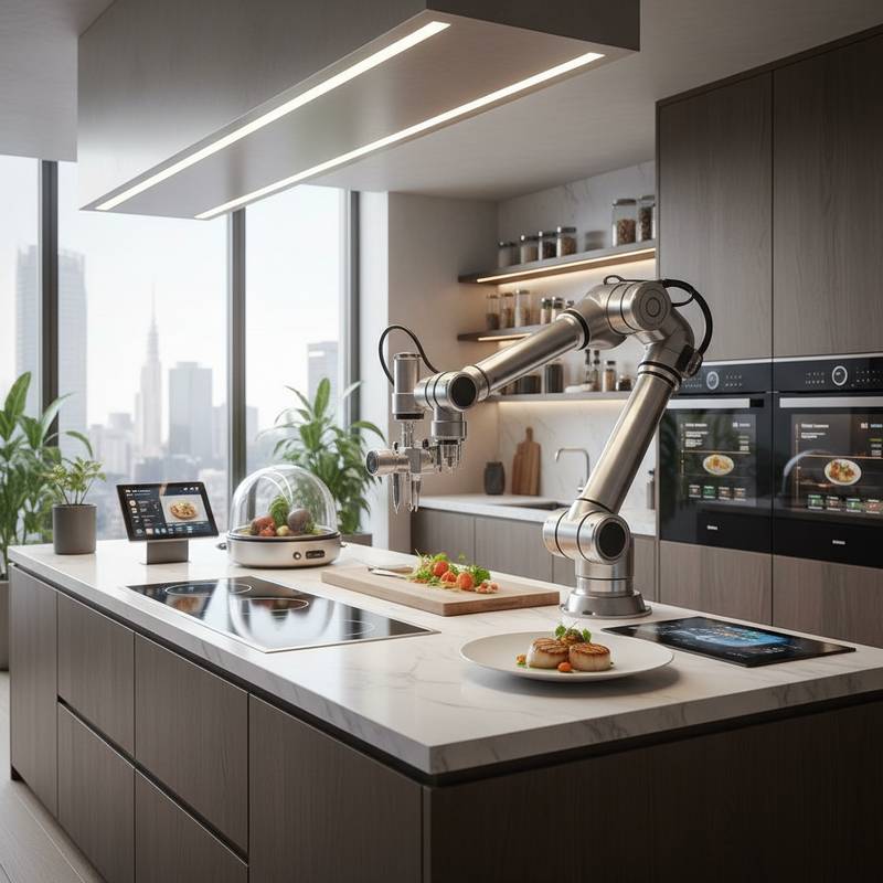 Featured image for Robot Chefs Now Cook Michelin-Quality Meals at Home