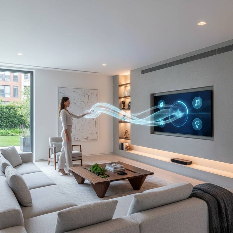 Featured image for Gesture Control Replaces Touch Screens in Smart Homes
