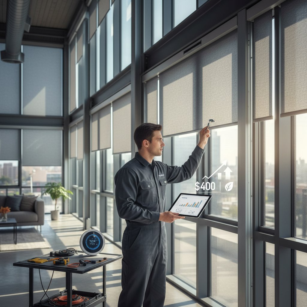 Featured image for Smart Blinds Cut Energy Bills by $400 a Year