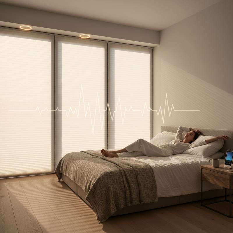 Featured image for Smart Blinds Sync Light to Your Sleep Rhythm