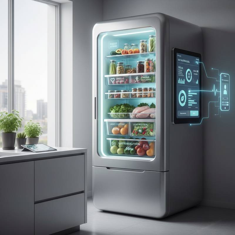 Featured image for AI Fridges That Stock Themselves Based on Your Health
