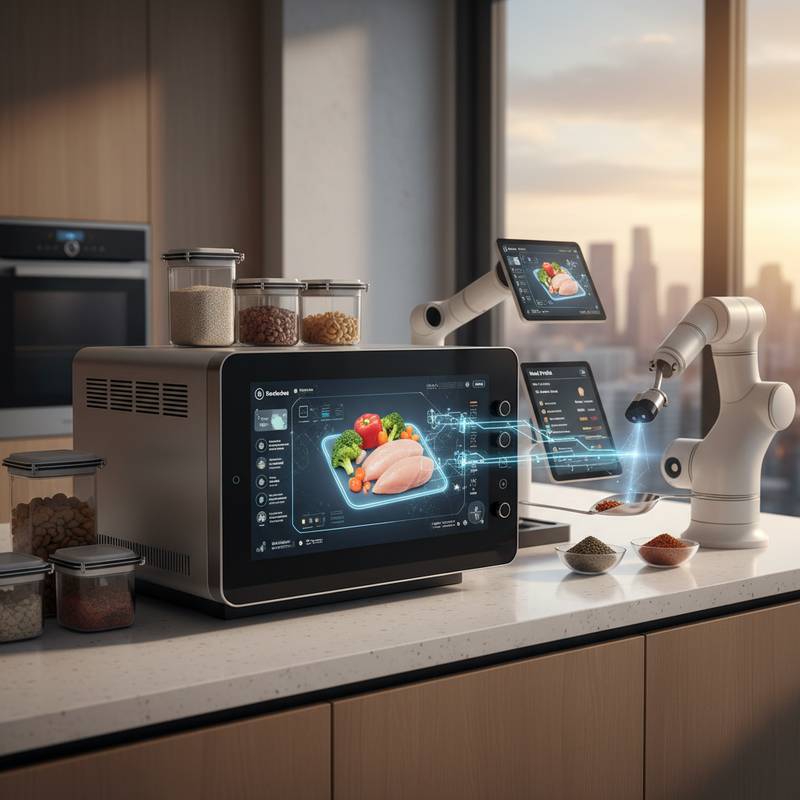 Featured image for Smart Ovens Now Detect Ingredients and Cook Solo