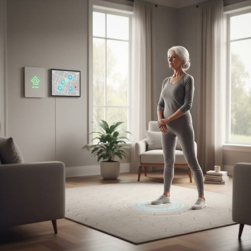 Featured image for Smart Floors Detect Falls Without Wearable Devices