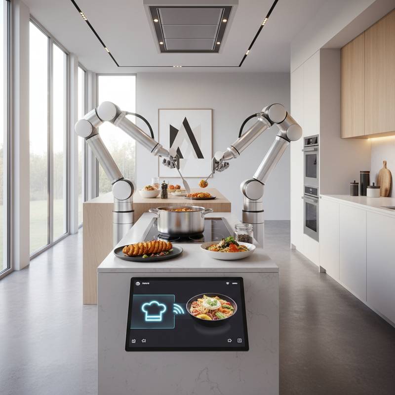 Featured image for Robotic Arms Now Cook Your TikTok Meals at Home