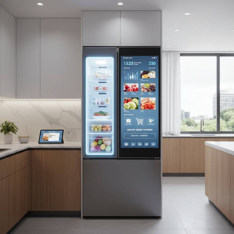 Featured image for Smart Fridges Cut Food Waste While Shopping for You