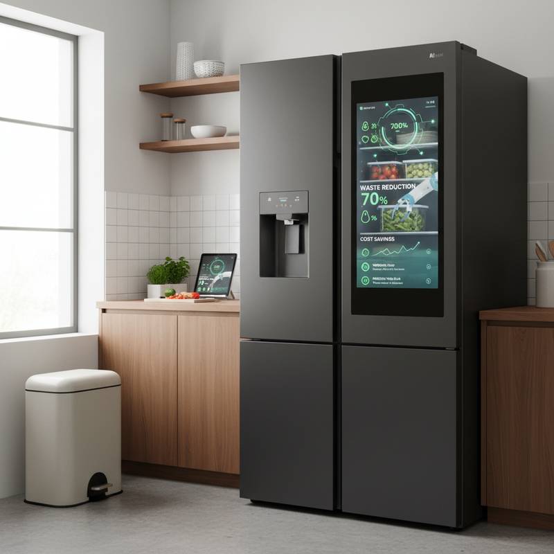 Featured image for AI Fridges Track Every Item to Cut Waste 70%