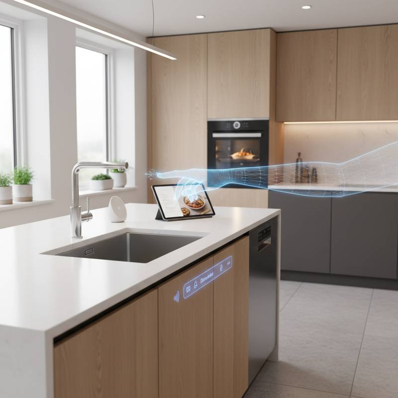 Featured image for Touchless Faucets Now Control Your Entire Kitchen