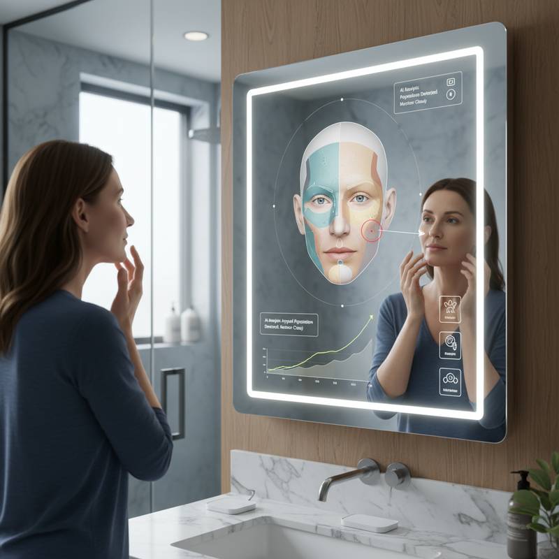 Featured image for Smart Mirrors Track Your Skin Changes Daily