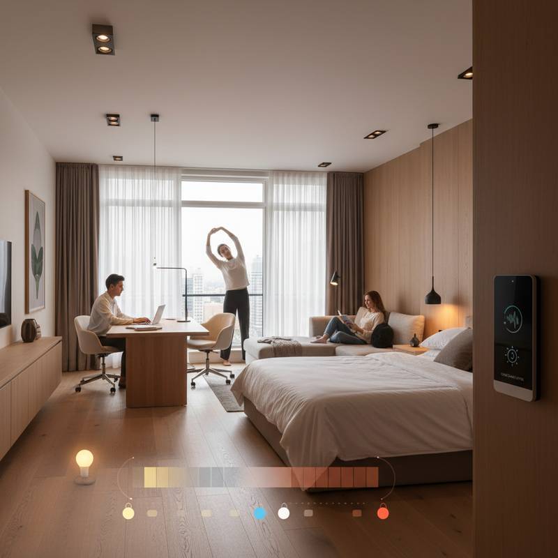 Featured image for Smart Lighting That Matches Your Body's Natural Clock